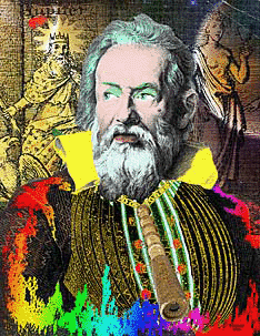 Galileo-Galilei  Pop art portrait